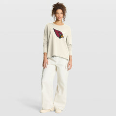 Arizona Cardinals Women's Dove Legacy Long Sleeve T-Shirt Cream | Fanatics
