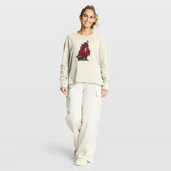Tampa Bay Buccaneers Women's Dove Legacy Long Sleeve T-Shirt Cream | Fanatics