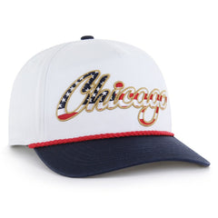 Chicago Cubs '47 Patriotic Overhand Hitch Adjustable Hat - MLB