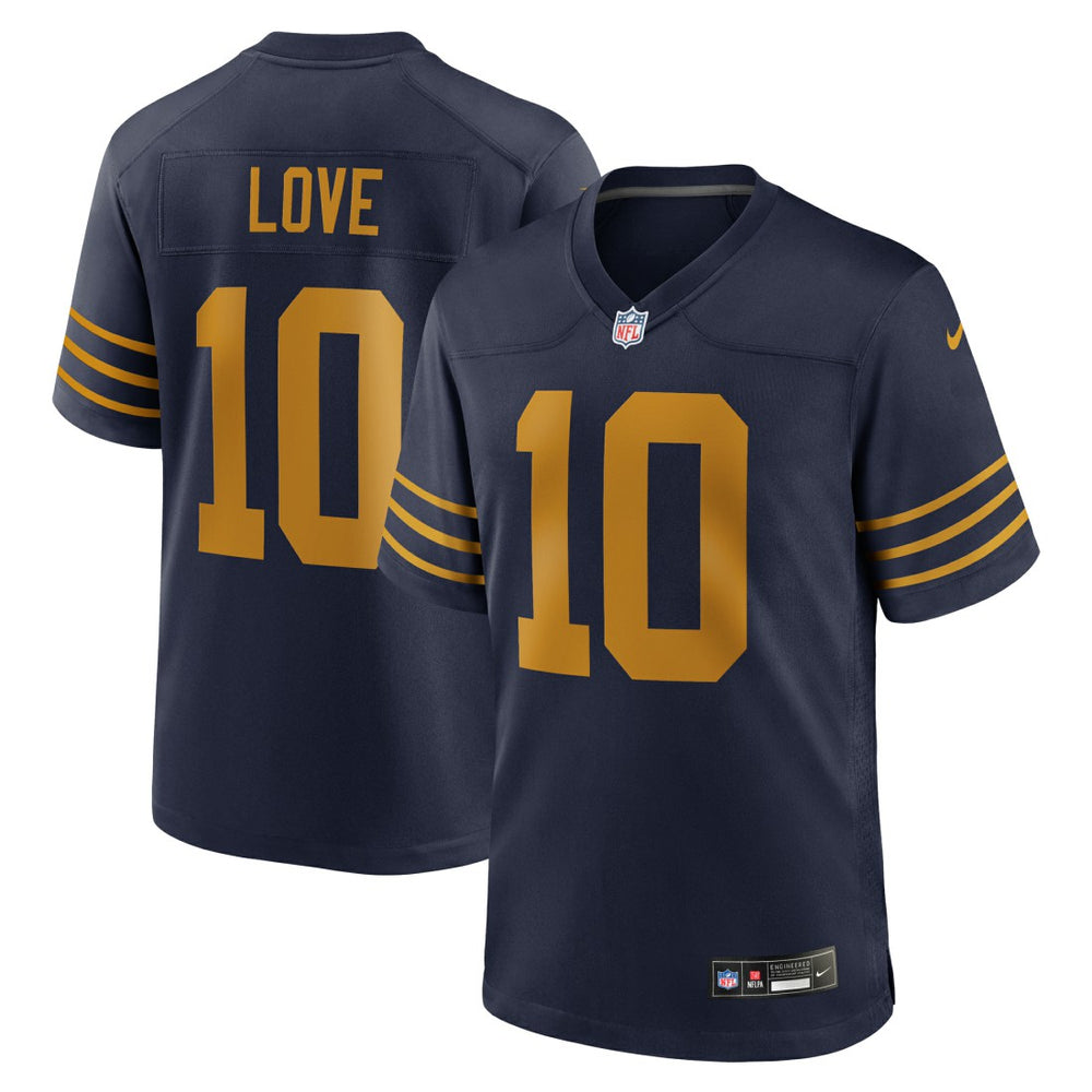 Jordan Love Green Bay Packers The 1923 Classic Game Jersey Navy | Nike for Sale