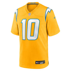 Justin Herbert Los Angeles Chargers Alternate Charger Power Game Player Jersey Gold | Nike for Sale