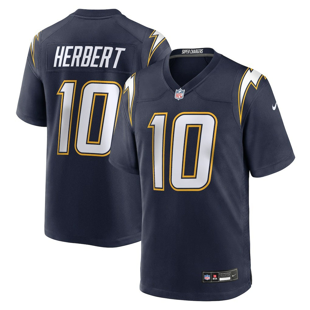 Justin Herbert Los Angeles Chargers Alternate Super Chargers Game Player Jersey Navy | Nike for Sale