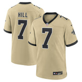 Taysom Hill New Orleans Saints Gameday Golds Alternate Game Player Jersey Gold | Nike for Sale