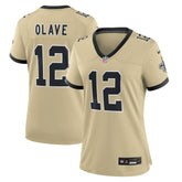 Chris Olave New Orleans Saints Women's Gameday Golds Alternate Game Player Jersey Gold | Nike for Sale