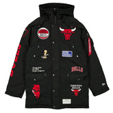 Chicago Bulls x Alpha Industries Altitude Mod Full-Snap Parka Black - NBA