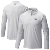 Charlotte Hornets Terminal Tackle Raglan Omni-Shade Quarter-Zip Jacket White - NBA