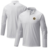 Denver Nuggets Terminal Tackle Raglan Omni-Shade Quarter-Zip Jacket White - NBA