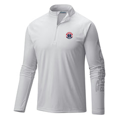 Washington Wizards Terminal Tackle Raglan Omni-Shade Quarter-Zip Jacket White - NBA