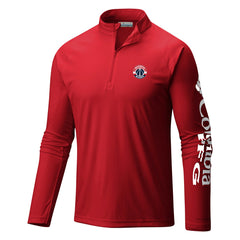 Washington Wizards Terminal Tackle Raglan Omni-Shade Quarter-Zip Jacket Red - NBA