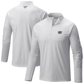 Brooklyn Nets Terminal Tackle Raglan Omni-Shade Quarter-Zip Jacket White - NBA