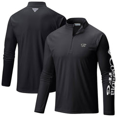 Brooklyn Nets Terminal Tackle Raglan Omni-Shade Quarter-Zip Jacket Black - NBA