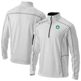 Boston Celtics Omni-Wick Shotgun Quarter-Zip Pullover White - NBA