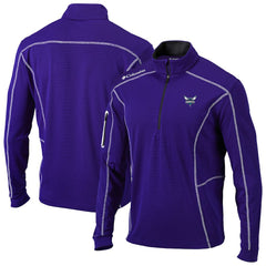 Charlotte Hornets Omni-Wick Shotgun Quarter-Zip Pullover Purple - NBA