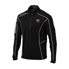 Chicago Bulls Omni-Wick Shotgun Quarter-Zip Pullover Black - NBA
