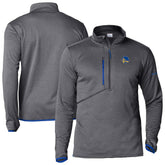 Golden State Warriors Park View Half-Zip Top Gray - NBA