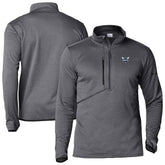 Charlotte Hornets Park View Half-Zip Top Gray - NBA