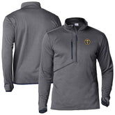 Denver Nuggets Park View Half-Zip Top Gray - NBA