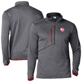 Atlanta Hawks Park View Half-Zip Top Gray - NBA