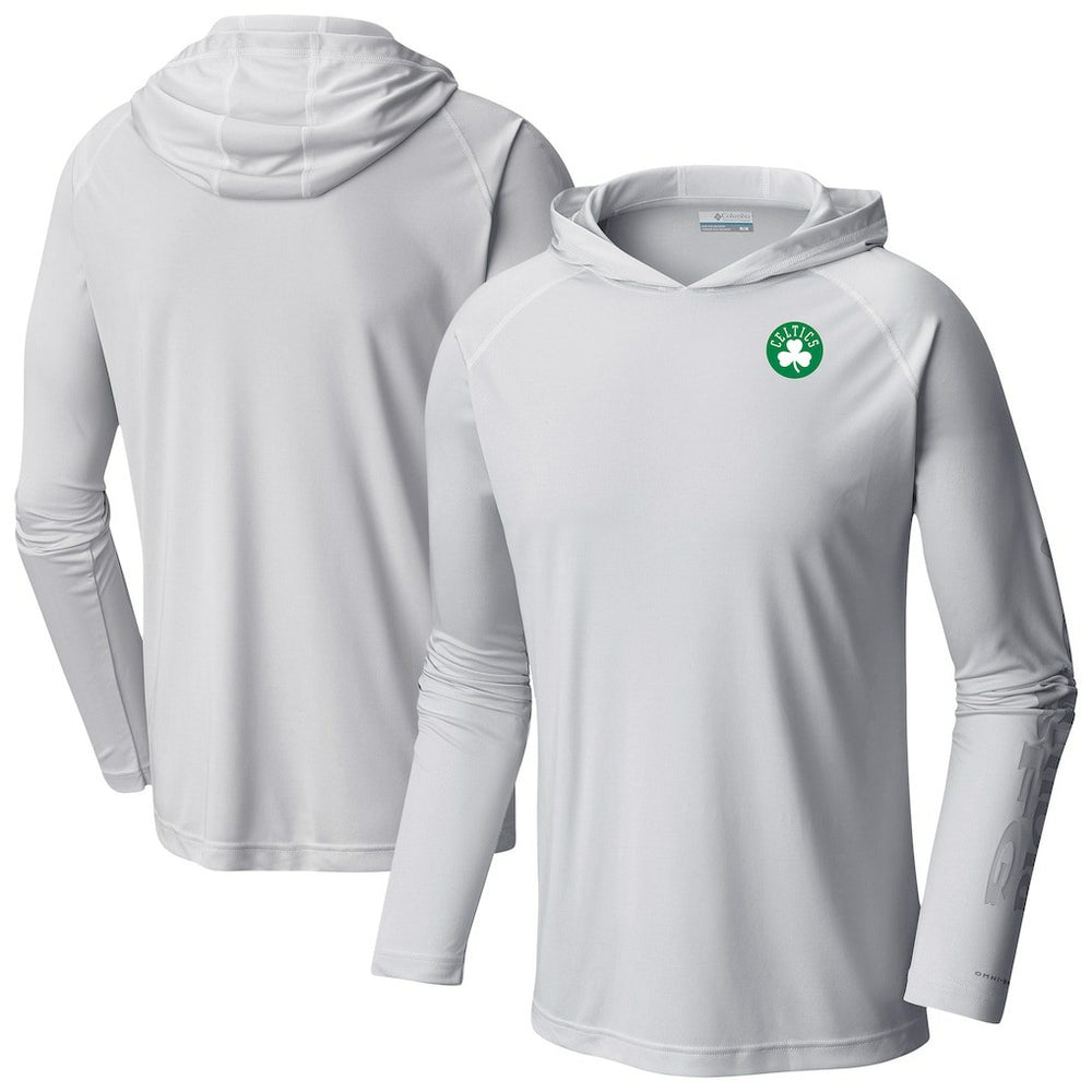 Boston Celtics Terminal Tackle Long Sleeve Hoodie T-Shirt White - NBA