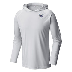 Charlotte Hornets Terminal Tackle Long Sleeve Hoodie T-Shirt White - NBA