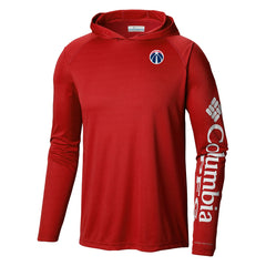 Washington Wizards Terminal Tackle Long Sleeve Hoodie T-Shirt Red - NBA