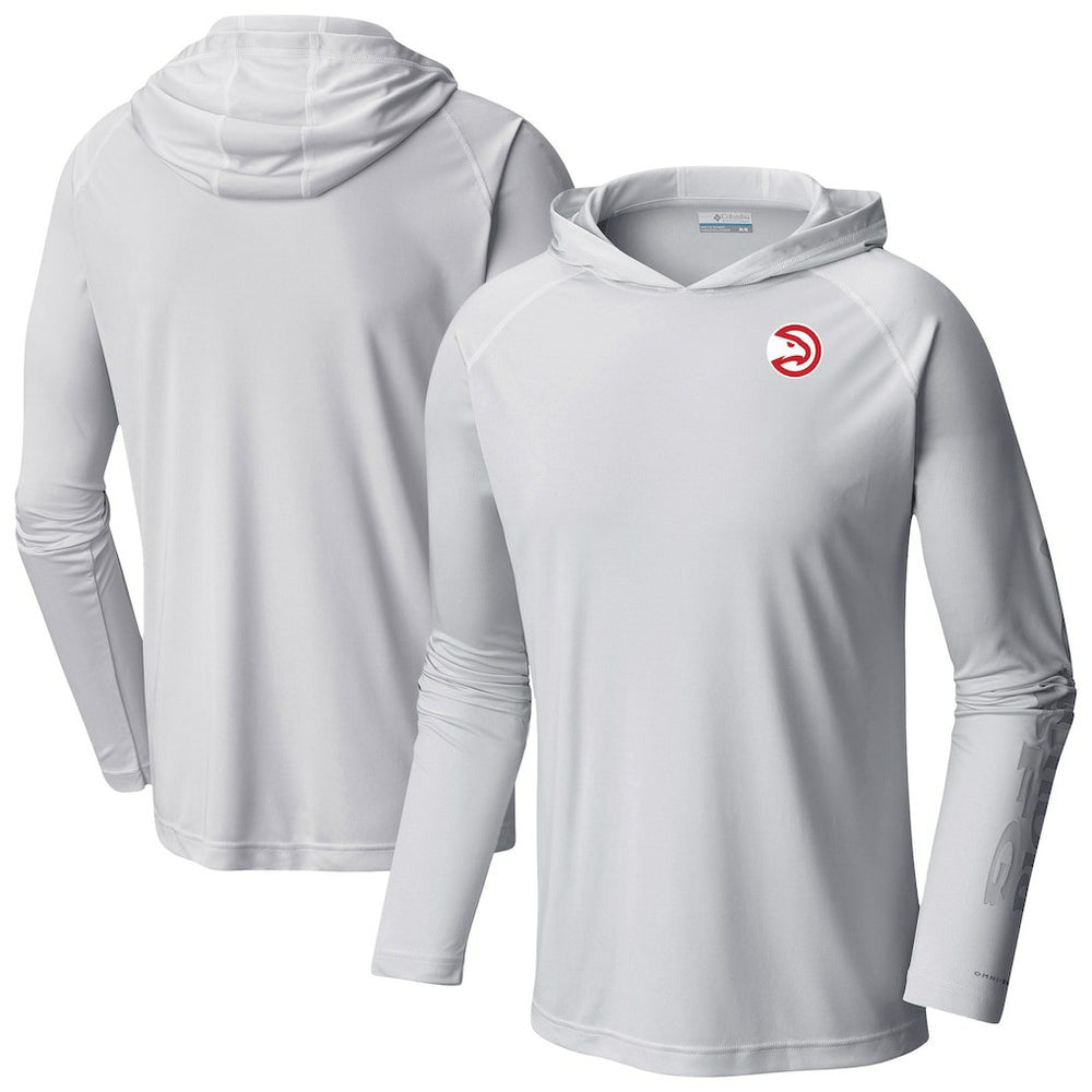 Atlanta Hawks Terminal Tackle Long Sleeve Hoodie T-Shirt White - NBA