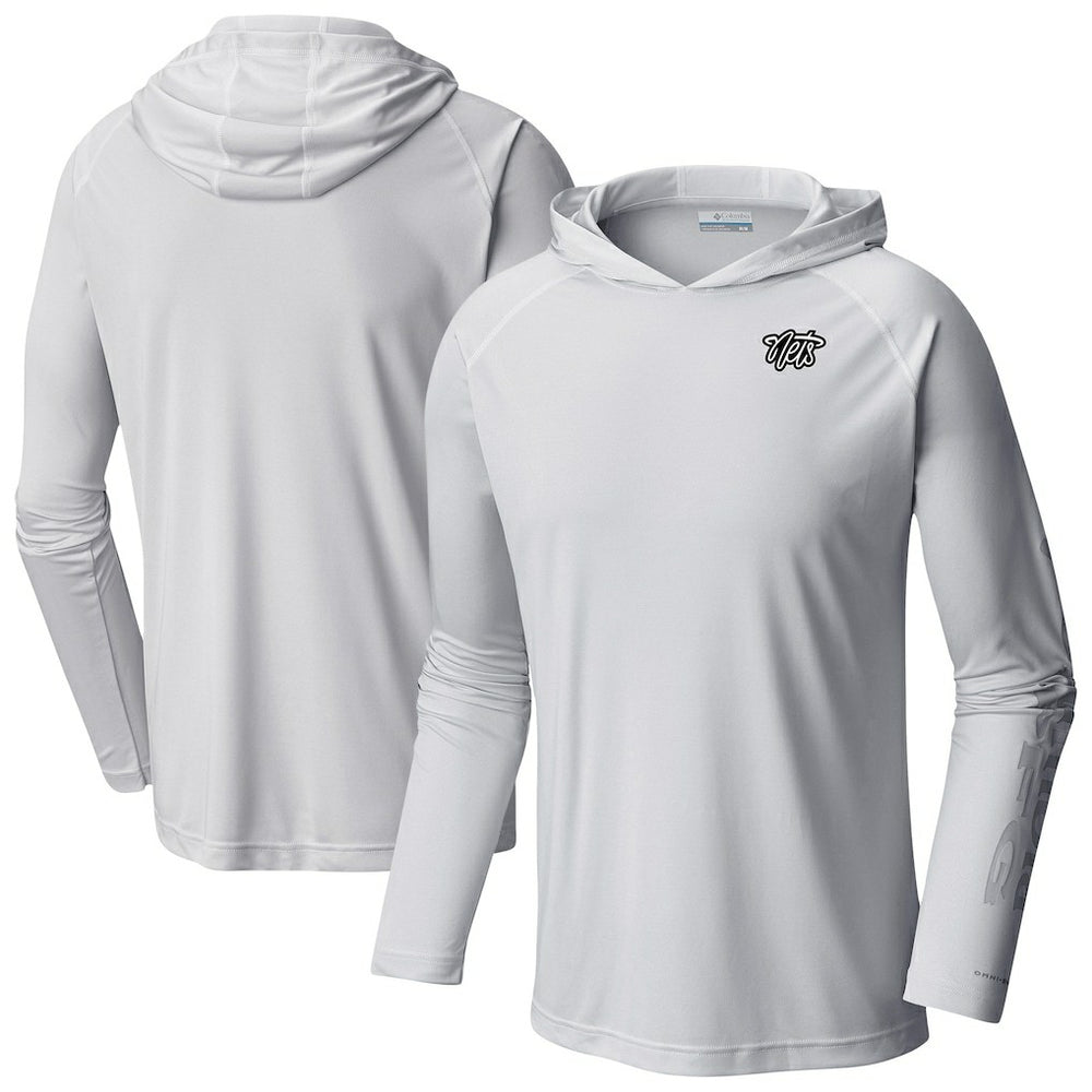 Brooklyn Nets Terminal Tackle Long Sleeve Hoodie T-Shirt White - NBA