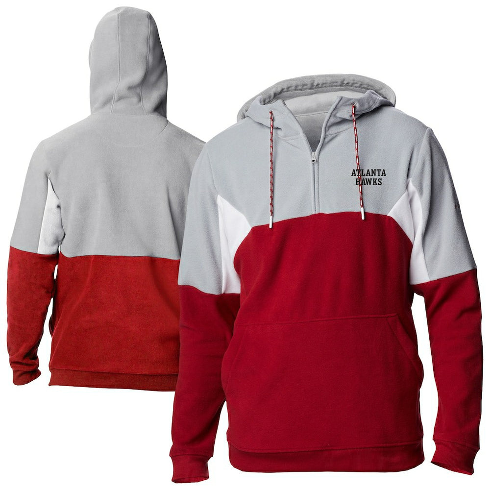 Atlanta Hawks Lodge Quarter-Zip Hoodie Red - NBA