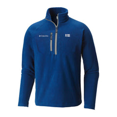 Detroit Pistons Fast Trek III Half-Zip Fleece Pullover Blue - NBA
