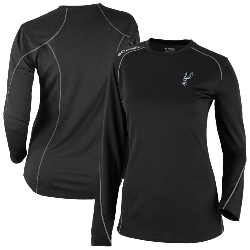 San Antonio Spurs Women's Omni-Wick Shotgun Pullover Top Black - NBA