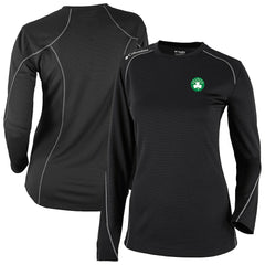Boston Celtics Women's Omni-Wick Shotgun Pullover Top Black - NBA