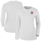 Detroit Pistons Women's Omni-Wick Shotgun Pullover Top White - NBA