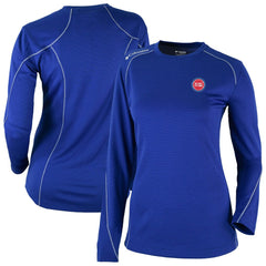 Detroit Pistons Women's Omni-Wick Shotgun Pullover Top Blue - NBA