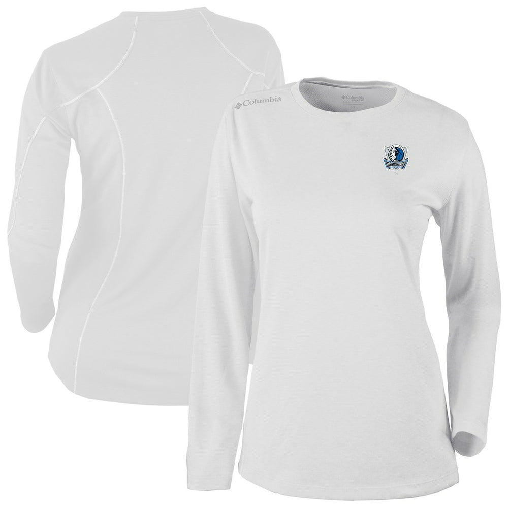 Dallas Mavericks Women's Omni-Wick Shotgun Pullover Top White - NBA