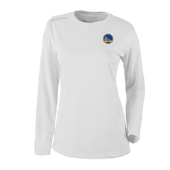 Golden State Warriors Women's Omni-Wick Shotgun Pullover Top White - NBA