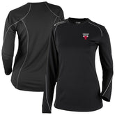 Chicago Bulls Women's Omni-Wick Shotgun Pullover Top Black - NBA