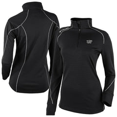 Brooklyn Nets Women's Omni-Wick Shotgun 2.0 Quarter-Zip Pullover Top Black - NBA