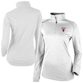 Chicago Bulls Women's Omni-Wick Shotgun 2.0 Quarter-Zip Pullover Top White - NBA