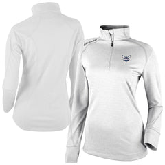 Charlotte Hornets Women's Omni-Wick Shotgun 2.0 Quarter-Zip Pullover Top White - NBA