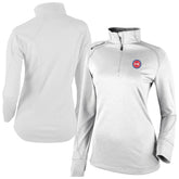 Detroit Pistons Women's Omni-Wick Shotgun 2.0 Quarter-Zip Pullover Top White - NBA