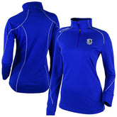 Dallas Mavericks Women's Omni-Wick Shotgun 2.0 Quarter-Zip Pullover Top Blue - NBA