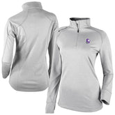 Sacramento Kings Women's Omni-Wick Shotgun 2.0 Quarter-Zip Pullover Top Heather Gray - NBA