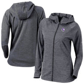 Sacramento Kings Women's Omni-Wick Half Shot Full-Zip Hooded Jacket Black - NBA