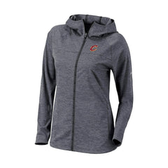 Cleveland Cavaliers Women's Omni-Wick Half Shot Full-Zip Hooded Jacket Black - NBA