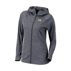 Boston Celtics Women's Omni-Wick Half Shot Full-Zip Hooded Jacket Black - NBA