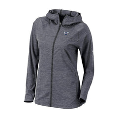 Charlotte Hornets Women's Omni-Wick Half Shot Full-Zip Hooded Jacket Black - NBA