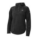 Brooklyn Nets Women's Sweater Weather Quarter-Snap Hoodie Black - NBA
