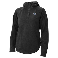 Charlotte Hornets Women's Sweater Weather Quarter-Snap Hoodie Black - NBA