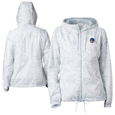 Golden State Warriors Women's Flash Forward Windbreaker White - NBA