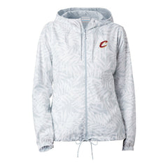 Cleveland Cavaliers Women's Flash Forward Windbreaker White - NBA
